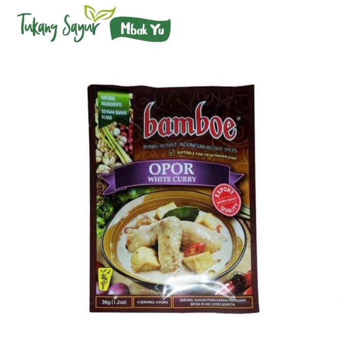 

bamboe bumbu instan opor 36gr