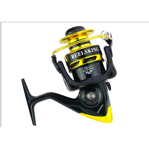 Reelsking Reel Spool Metal 13+1BB One Way Fishing Reel SF 1000-7000