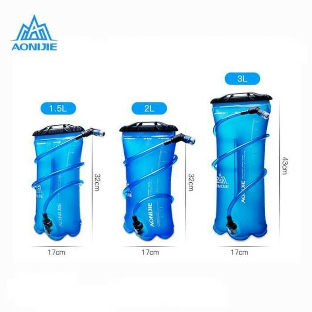 Water bladder Aonijie SD16 3L waterbladder hydration bag kantung kantong air outdoor