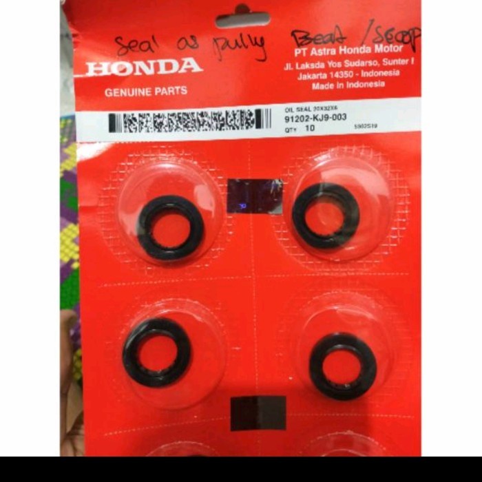 OIL SIEL/SIEL AS PULLY BELAKANG BEAT FI SCOOPY/VARIO 110/SPACY ORI AH
