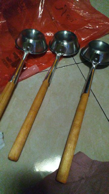 3 Pcs Centong Cetakan Donat Cair 9cm