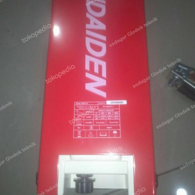 Baru Mesin Las Daiden Zero 120 450-900 Watt Las Travo Inveter