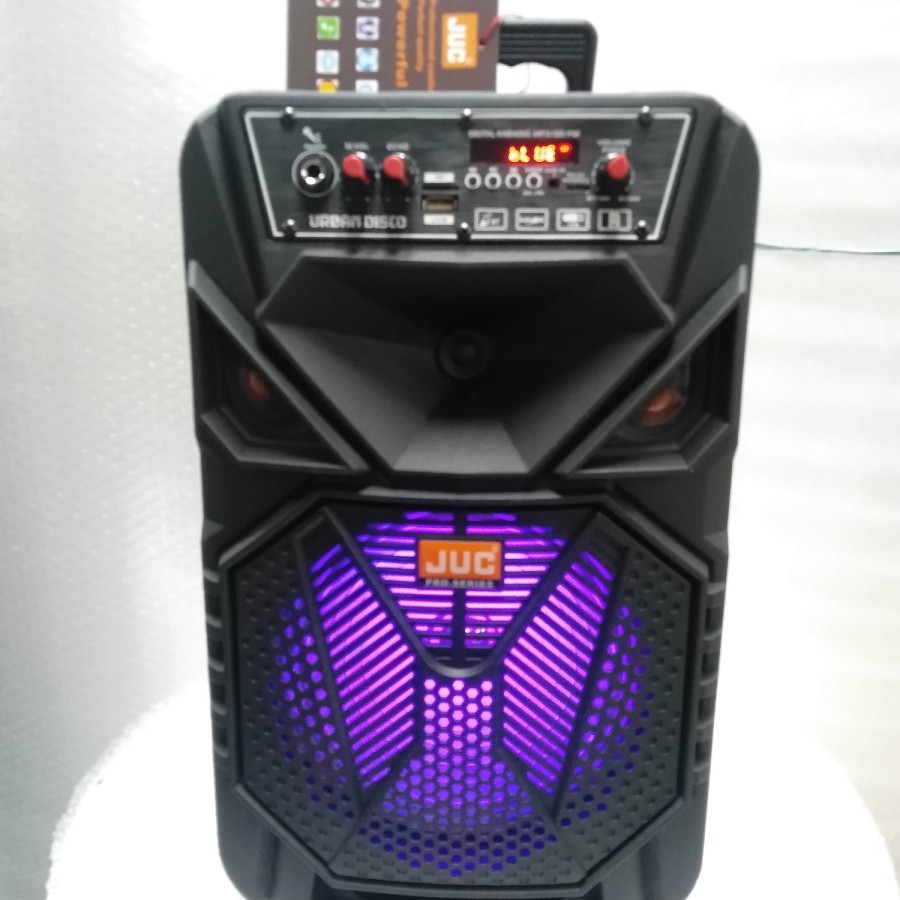 speaker bluetooth juc 8inch j8 mic wireless