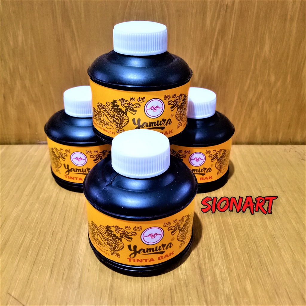

Yamura Tinta Bak 233 -Yamura tinta cina /tinta kaligrafi ukuran Besar -Chinesse Black Ink
