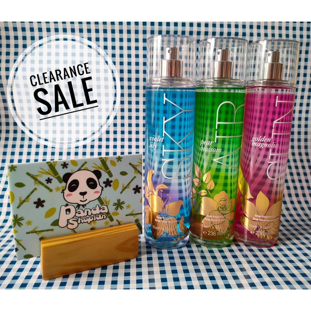 BBW FRAGRANCE MIST CLEARANCE SALE