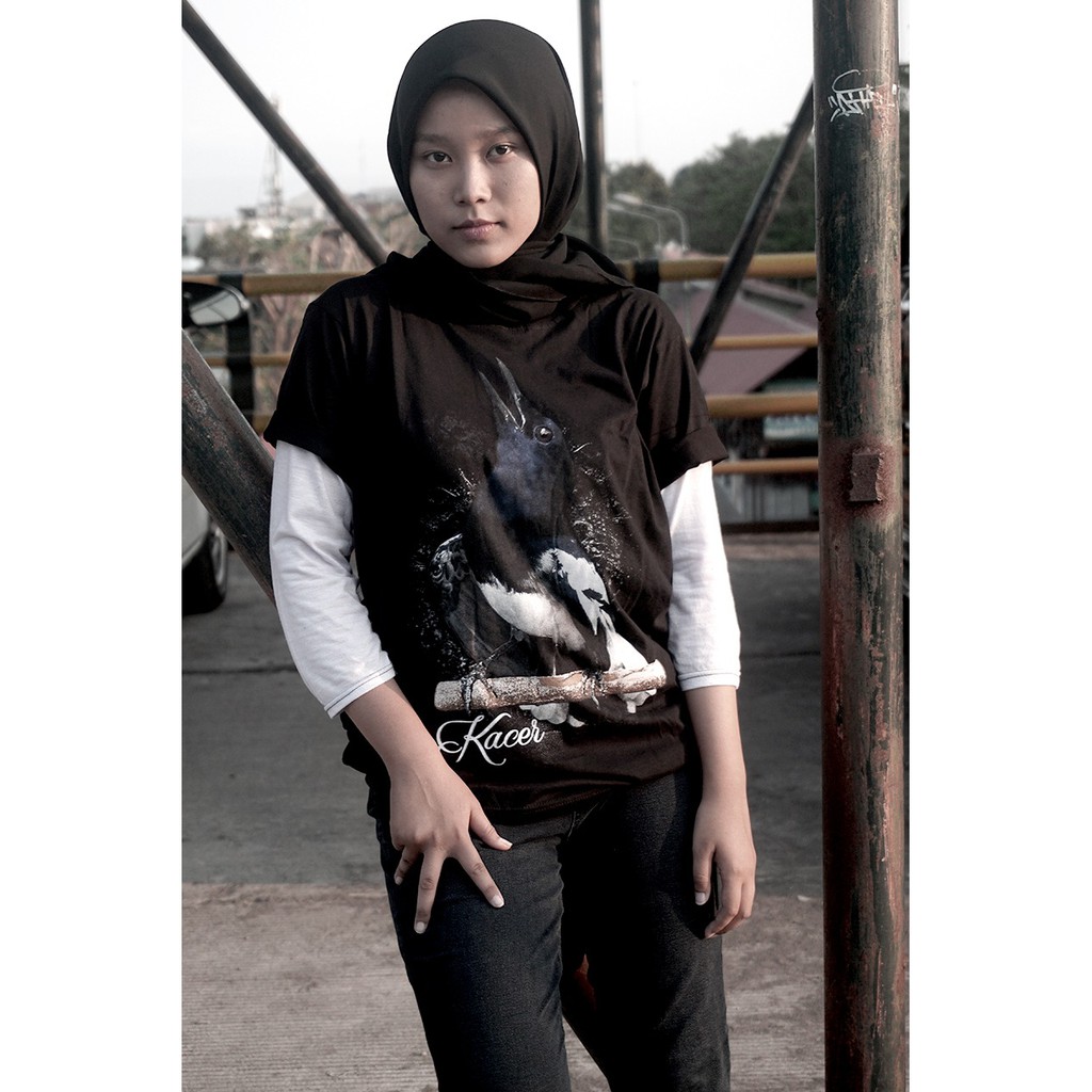 KC02, Kaos Burung Kacer, Baju Burung, Kaos Gambar Burung, Baju Gambar Burung, Kaos Kacer, Baju Kacer