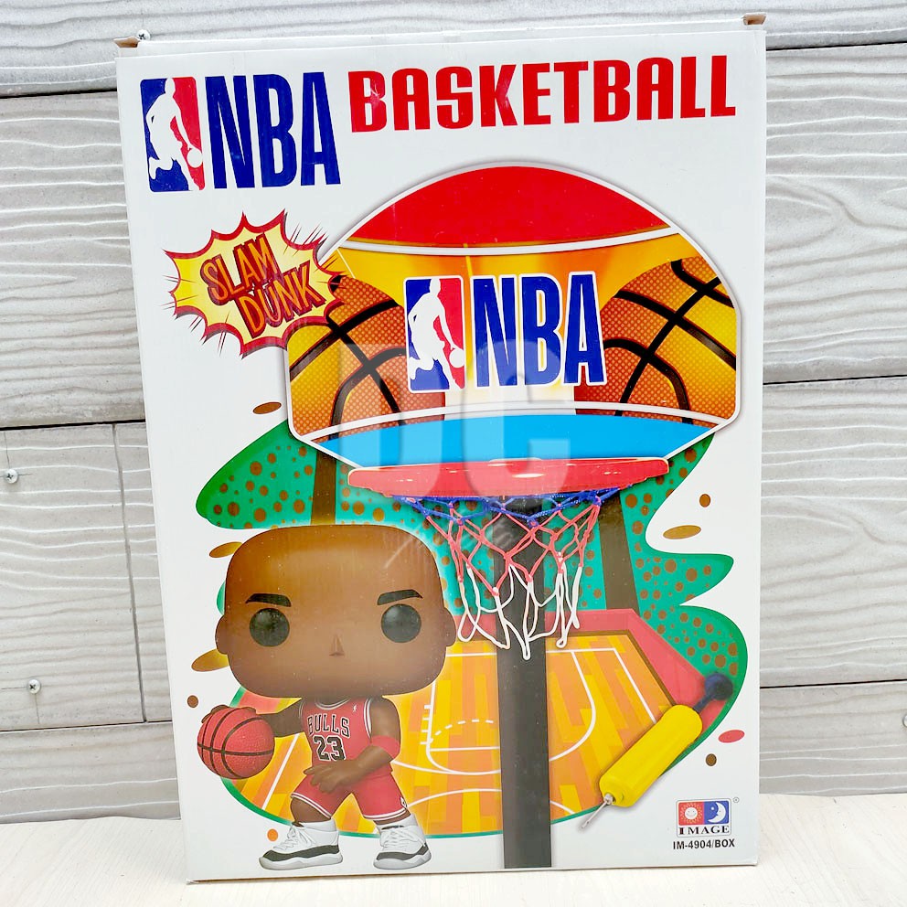 NBA Basketball Slam Dunk Mainan Ring Basket Motif RANDOM Justice League