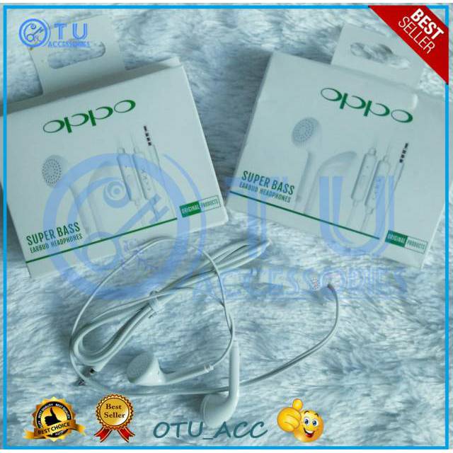 Headset oppo superbass / handsfree oppo / Headset oppo