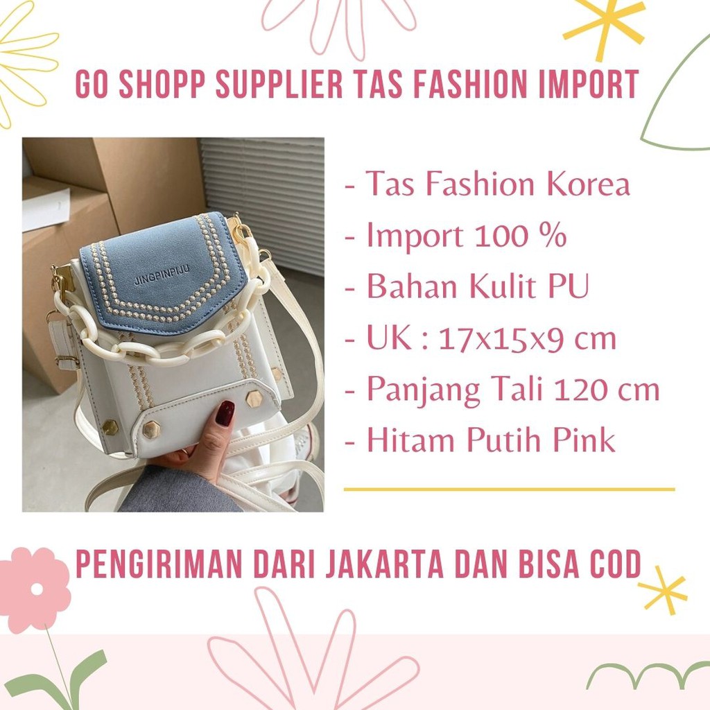 Tas Selempang Handphone Wanita Import Fashion Korea Style Terbaru - Tas Bahu Mini Viral Kekinian SL56