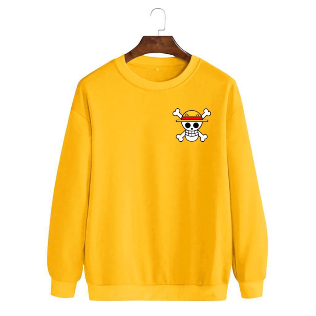 BAJU SWEATER LUFFY / sweater lengan panjang / baju lebaran -mukzhop