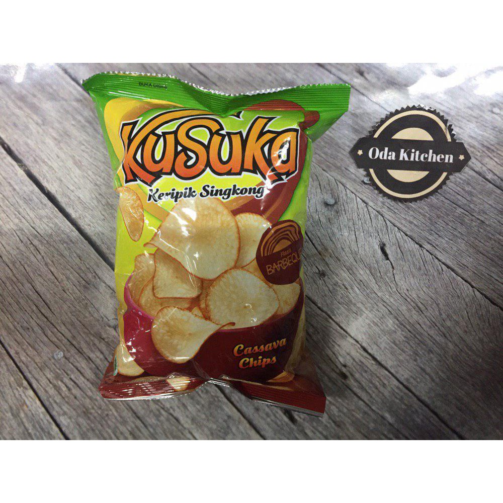 KUSUKA KERIPIK SINGKONG BABERQUE PACK 60gr