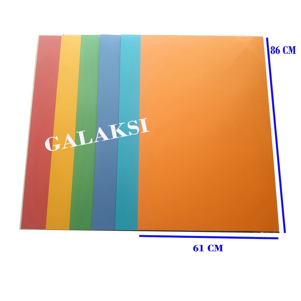 

KARTON PLANO KARTON MANILA PINDO WARNA TUA 61X86 CM