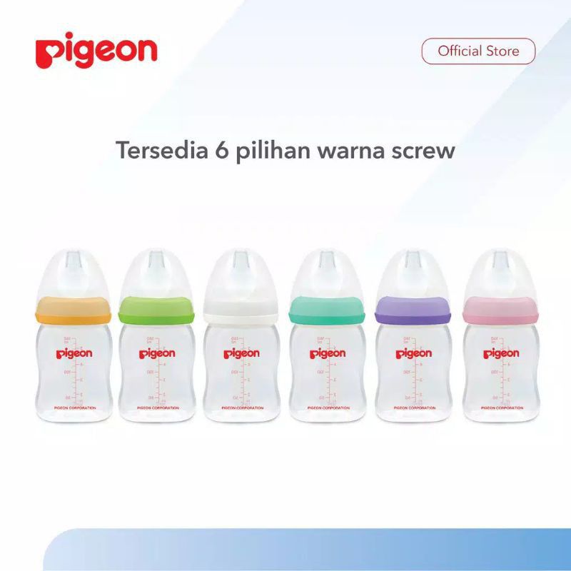 botol susu wide neck pigeon / pigeon soft touch