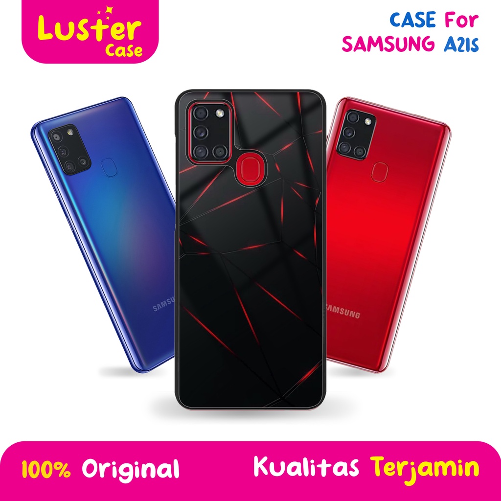 CASE SAMSUNG A21S - Casing SAMSUNG A21S Terbaru LUSTER CASE [ MOTIF ABSTRAK ] Silikon SAMSUNG A21S  