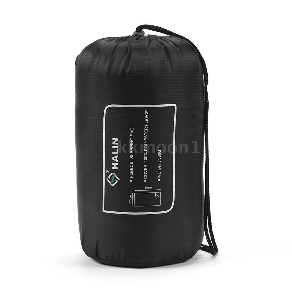 Sleeping Bag Kantung Tidur Bahan Fleece Dengan Resleting Shopee Indonesia