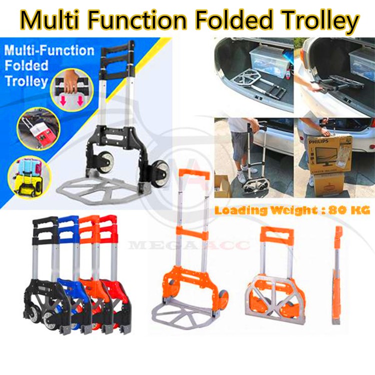 Multifunction Folded Trolle   y / Trolley Serbaguna | Shopee