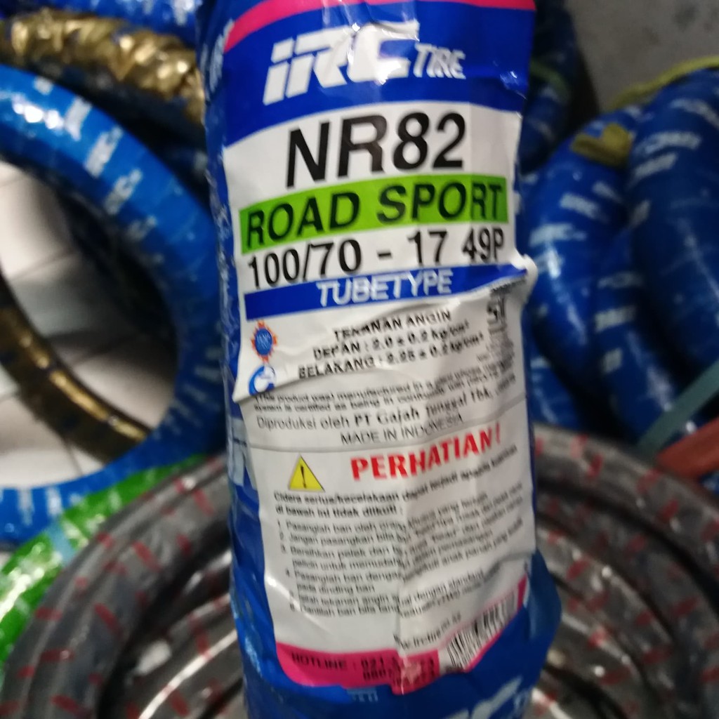 Jual Ban Luar 100/70-17 NR82 IRC