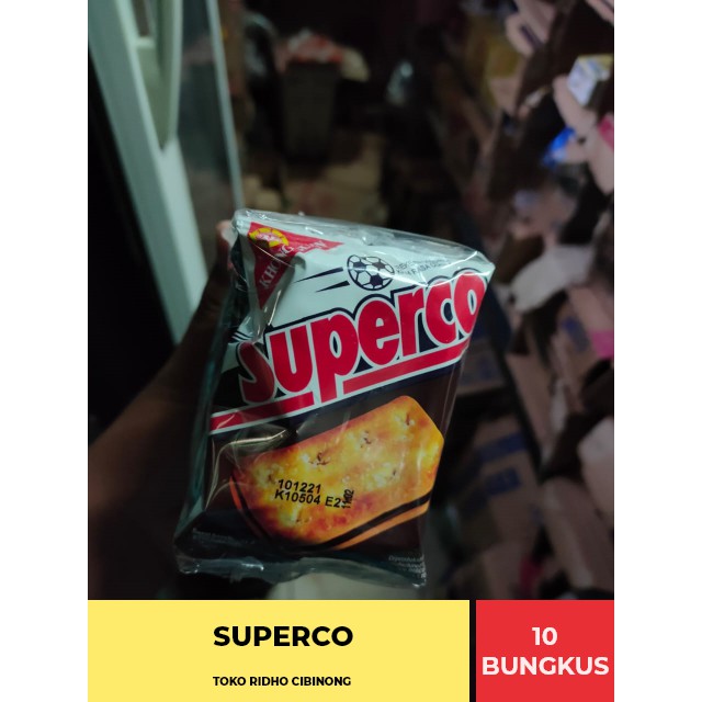 

BISKUIT WAFER SUPERCO RENCENG ISI 10 BUNGKUS