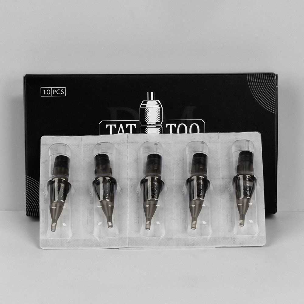 TD-REN DMTATTOO Jarum Tato Sekali Pakai Cartridge 0.35 mm 10 Pcs - 1207RL