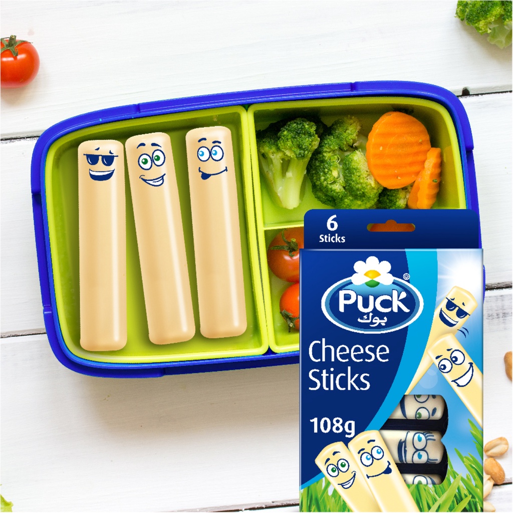 

ARLA Puck Cheese Sticks Box Keju isi 6 108gr