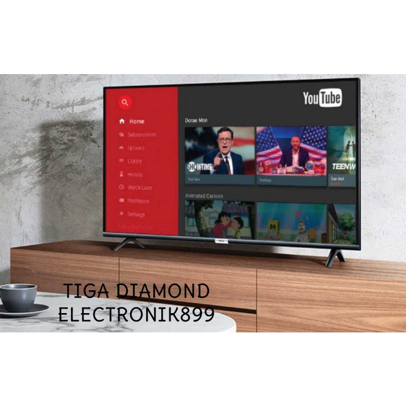 TCL 40 INCH SMART TV LED-ANDROID 9.0-FHD-NETFLIX/YOUTUBE-MODEL 40A3