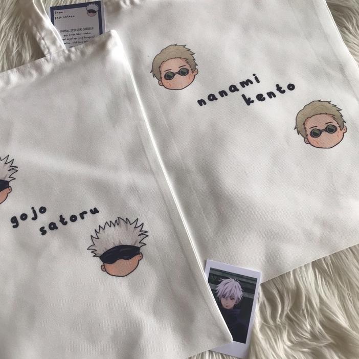 2.2 Product HOT TOTEBAG JUJUTSU KAISEN | gojo nanami inumaki sukuna megumi | BIG SALE | New event | 