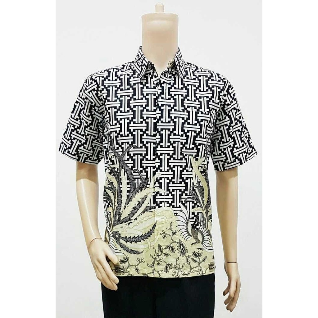 BARU  KEMEJA BATIK SOLO   BAJU BATIK PRIA   BAJU BATIK SOLO