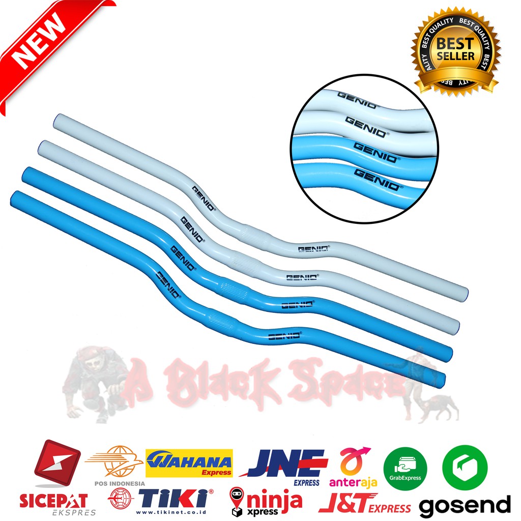 Handlebar Mtb Genio Rise Bar - Stang Sepeda Genio STANDAR ALLOY MTB FIXIE SELI