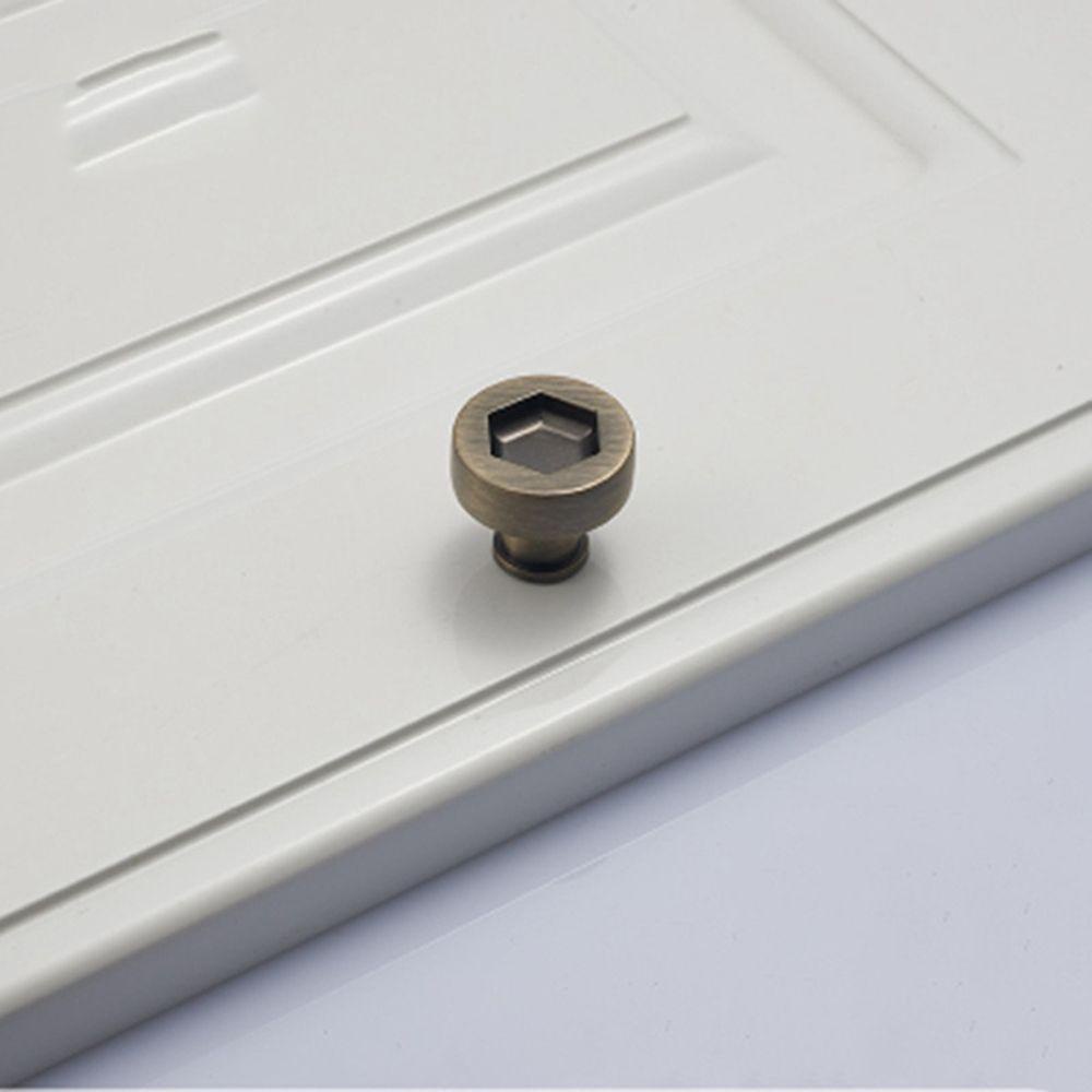 [Elegan] Doorknob Tahan Lama Serbaguna Zinc Alloy Dekorasi Rumah Hardware Dengan Sekrup Handle Lemari Anggur