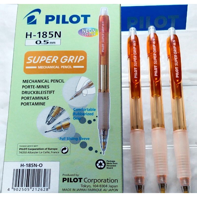 

PILOT MECHANICAL PENCIL H-185 PENCIL MEKANIK (1Pcs)