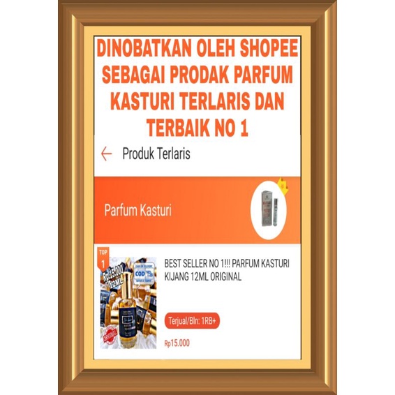 BEST SELLER NO 1!!! PARFUM KASTURI KIJANG 12ML ORIGINAL