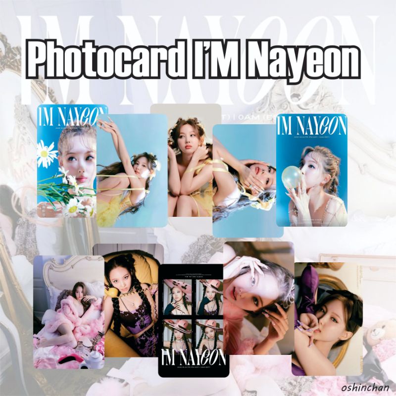 [isi 5pcs] unofficial photocard nayeon twice / nayeon / nayeon pop