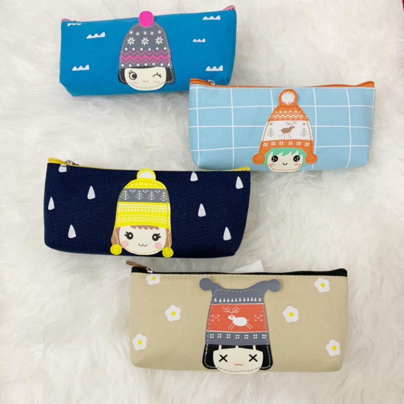 

Pencil Case Little Girl / Tempat Pensil Lucu