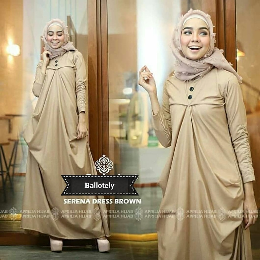 gamis | serena maxi | Balotelli | gamis maxi | baju muslim | maxi dress | long dress | dress | maxi