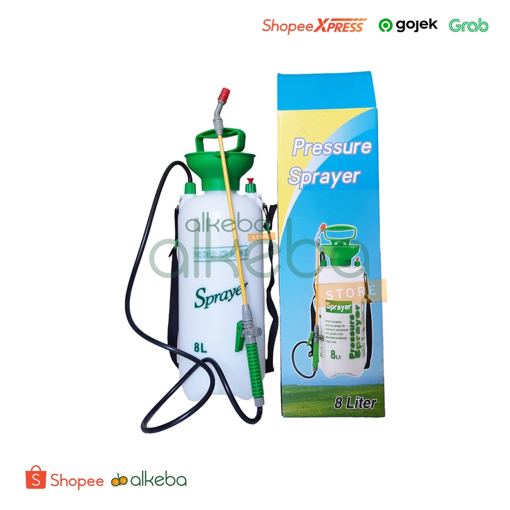 Sprayer Disinfectan 8 Liter / Botol Semprot Besar pompa manual