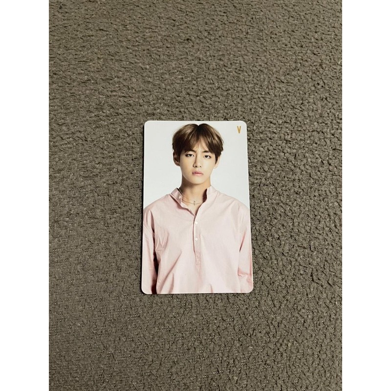 PHOTOCARD PC BTS RARE ALBUM JAPAN TAEHYUNG YOUTH