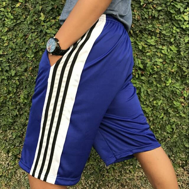 Celana Pendek Kolor Strip Dewasa Murah Ukuran L dan 3L Jumbo