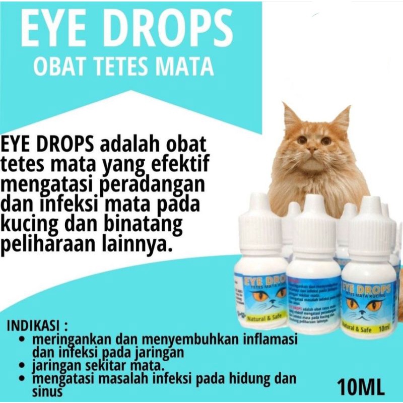 obat Tetes Mata Kucing Kelinci Anjing Mata Iritasi Mata Belekan eyedrop zeorfarm