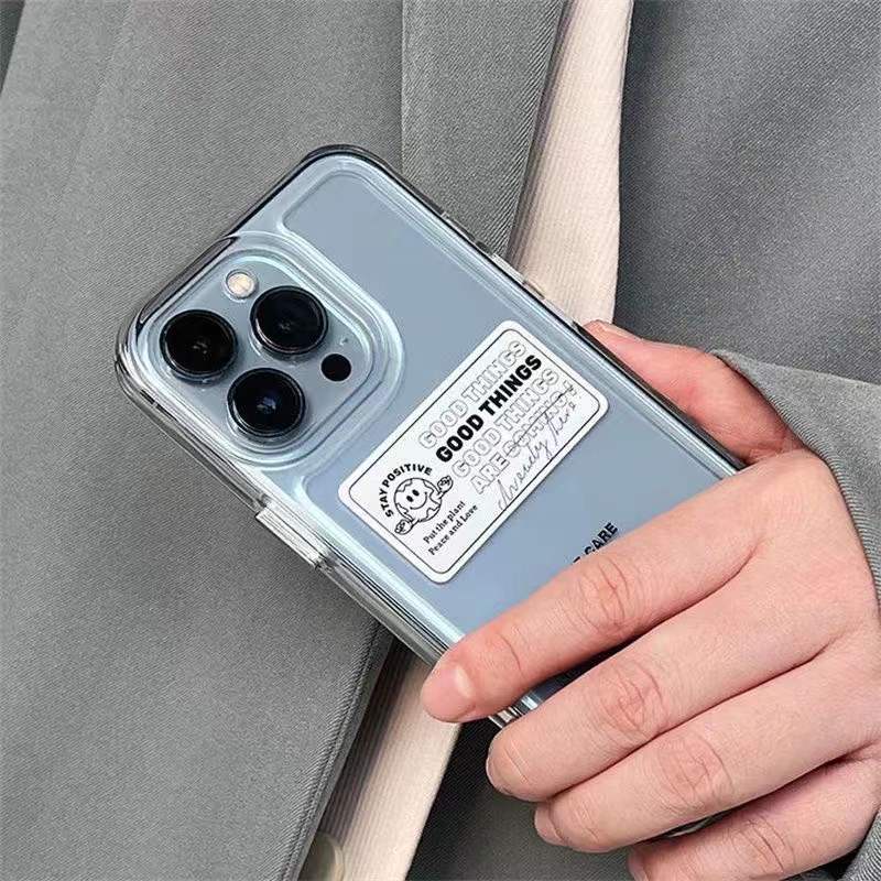 Soft Case Silikon TPU Transparan Untuk IPhone 14 13 12 11 Pro X XR XS Max SE 6 6S 7 8 Plus