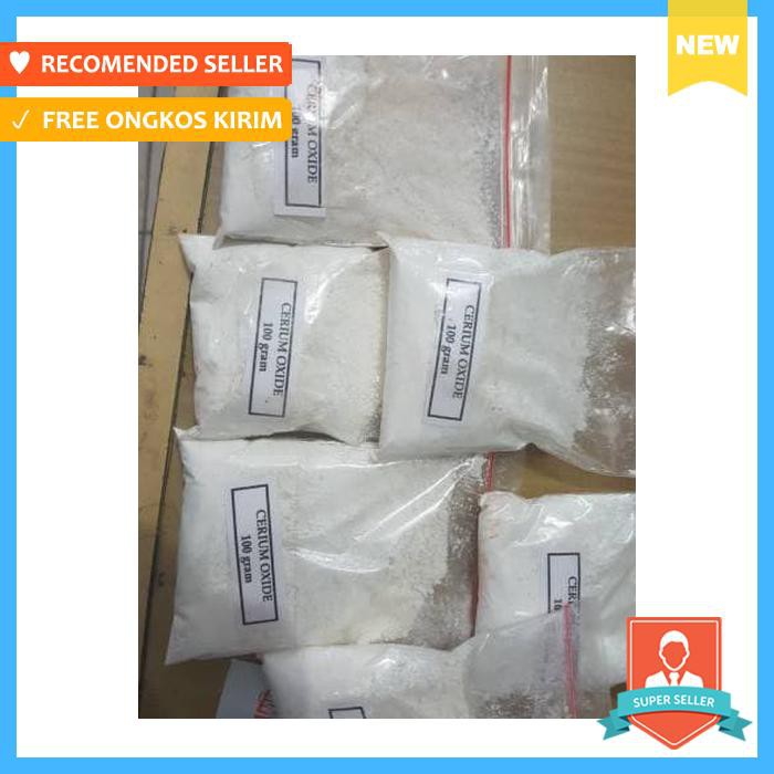 Cerium oxide ceo2(100gr) penghilang baret kaca dan batu akik