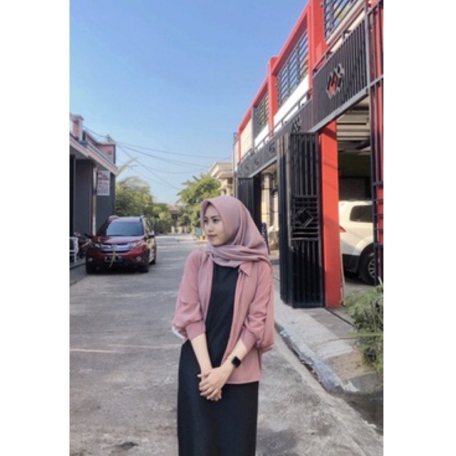 Zava Batwing Basic Outer Atasan Wanita-3