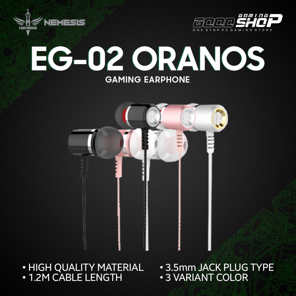 NYK EG-02 ORANOS - Gaming Earphone