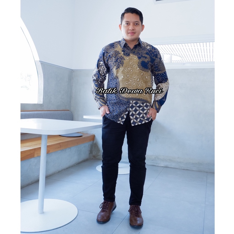 Batik Pria BEBRAYAN Full Furing Size M-XXL Katun Halus High Quality