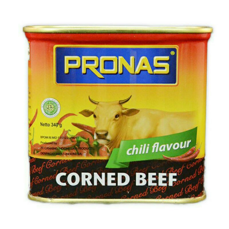 

pronas corned beef chilli 198 340 gram