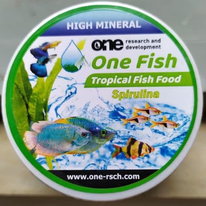 ONE FISH FOOD SPIRULINA MAKANAN IKAN AQUARIUM AQUASCAPE