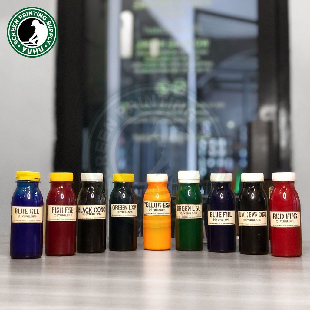 Pigment Sablon Kaos Pewarna Biang Warna Rubber 100gr