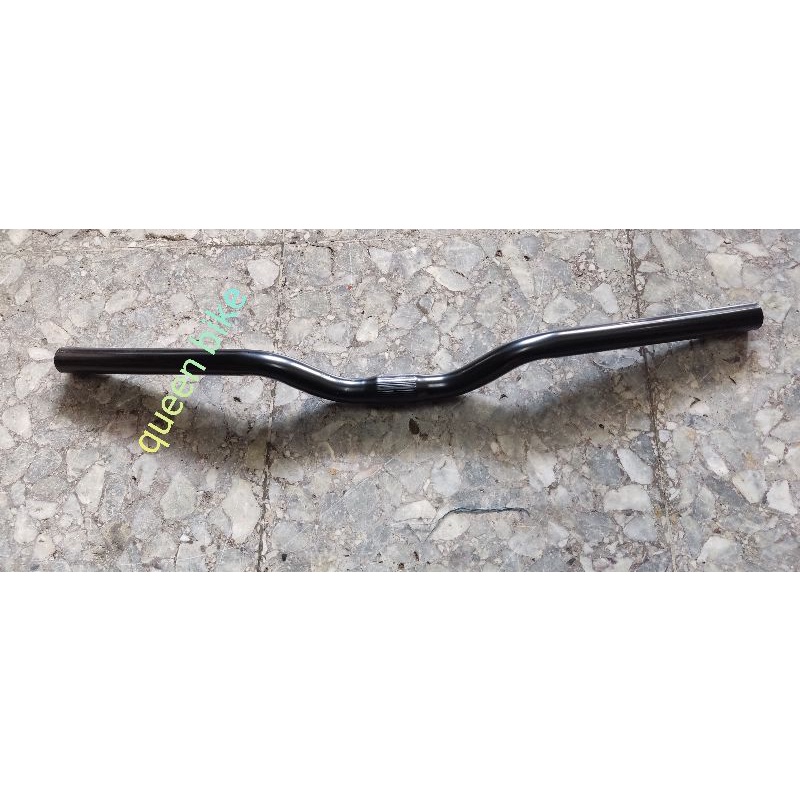 handle bar stang setir stir ulung sepeda mtb besi hitam