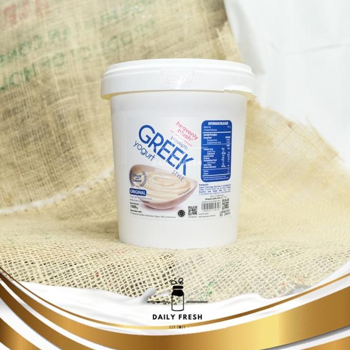 

Heavenly Blush Greek Yogurt 1 Kg Rasa Original Ready