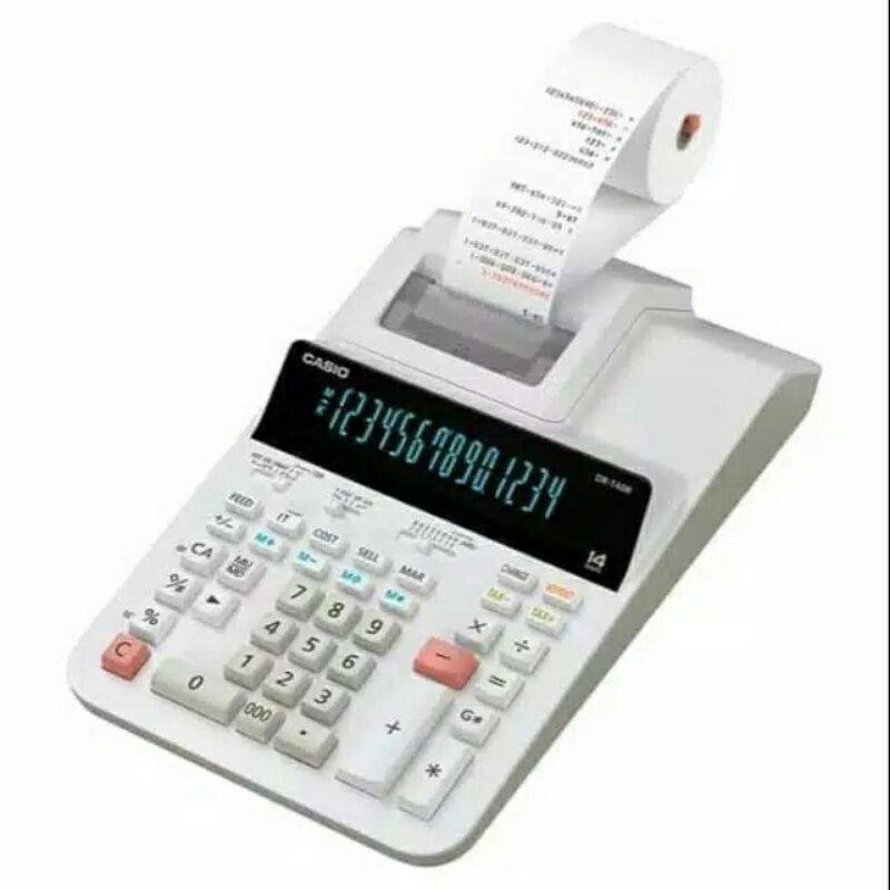 

Casio DR-140R Original & Garansi Resmi - Kalkulator Struk Print / Printing Calculator 140 R