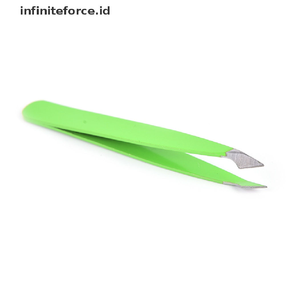 Infiniteforce.id 2pcs / Set Pinset Alis Warna Hijau Untuk Makeup / Kosmetik Wanita